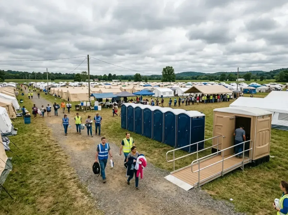 disaster-relief-camp-restrooms-010 — frequently asked questions, Dumpster & Portable Bathrooms Rental in Townsend, DE